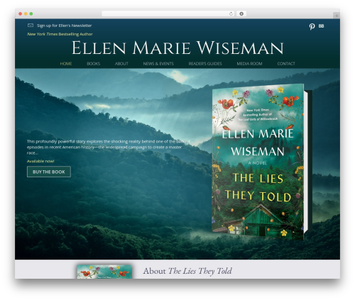 Novelist (novelist) free WordPress plugin - ellenmariewiseman.com