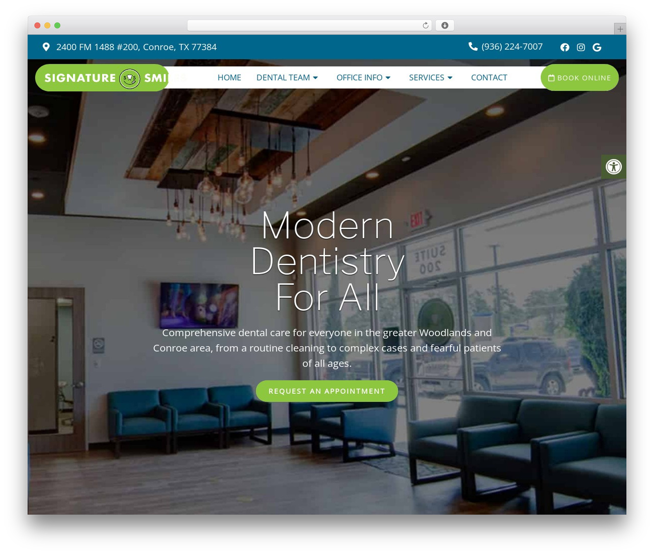 WordPress theme Parent Theme - mysignaturesmiles.com