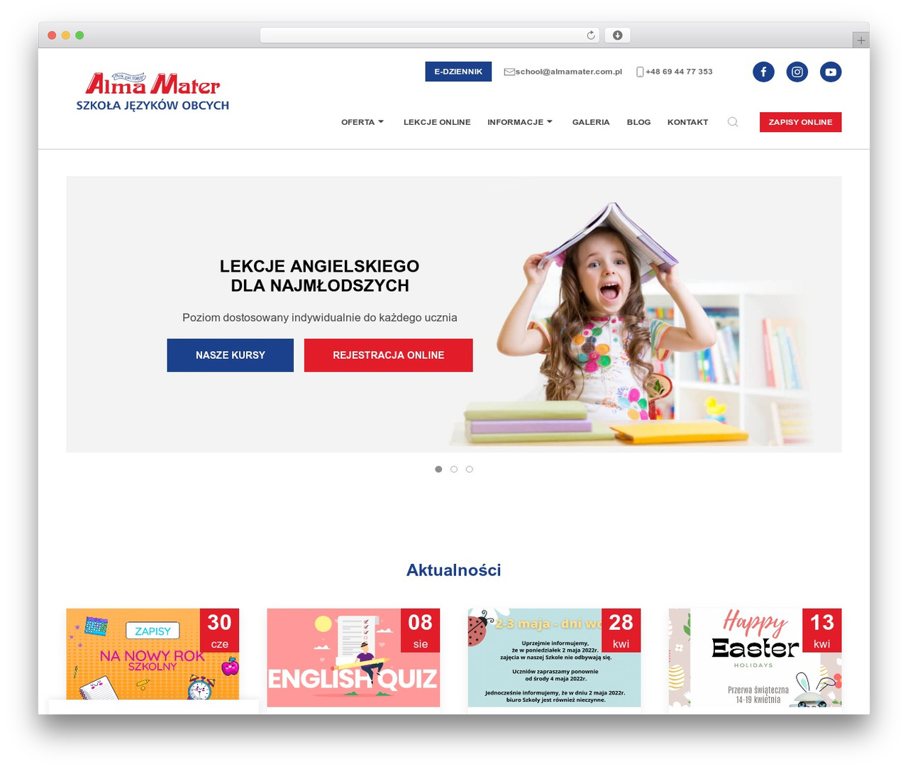 WordPress theme sideline.pl theme - almamater.pl WordPress theme sideline.pl theme - almamater.pl