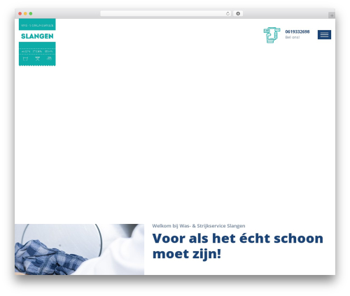 Aundri WordPress theme - wasenstrijkserviceslangen.nl