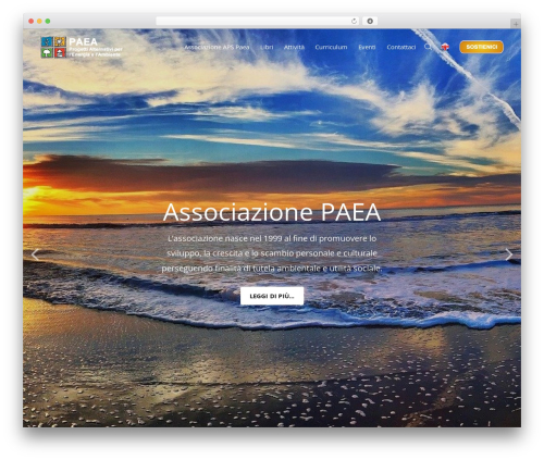 Best WordPress theme Engage - paea.it