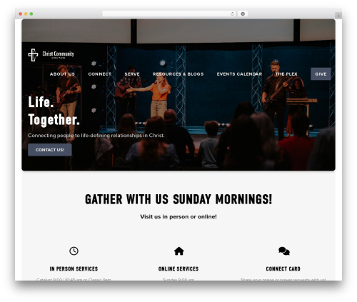 Float best WordPress theme - ccames.org