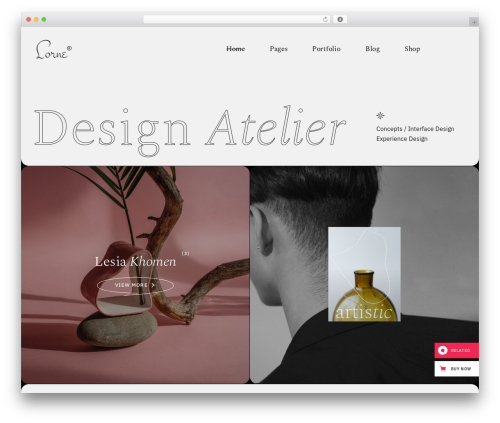 lorne WordPress theme - lorne.qodeinteractive.com
