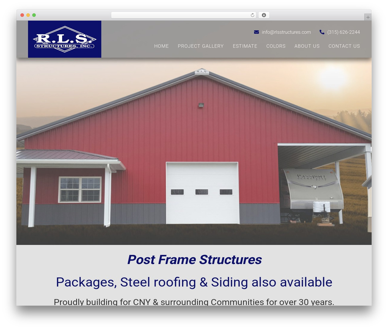 RLS Structures WordPress theme - rlsstructures.com RLS Structures WordPress theme - rlsstructures.com
