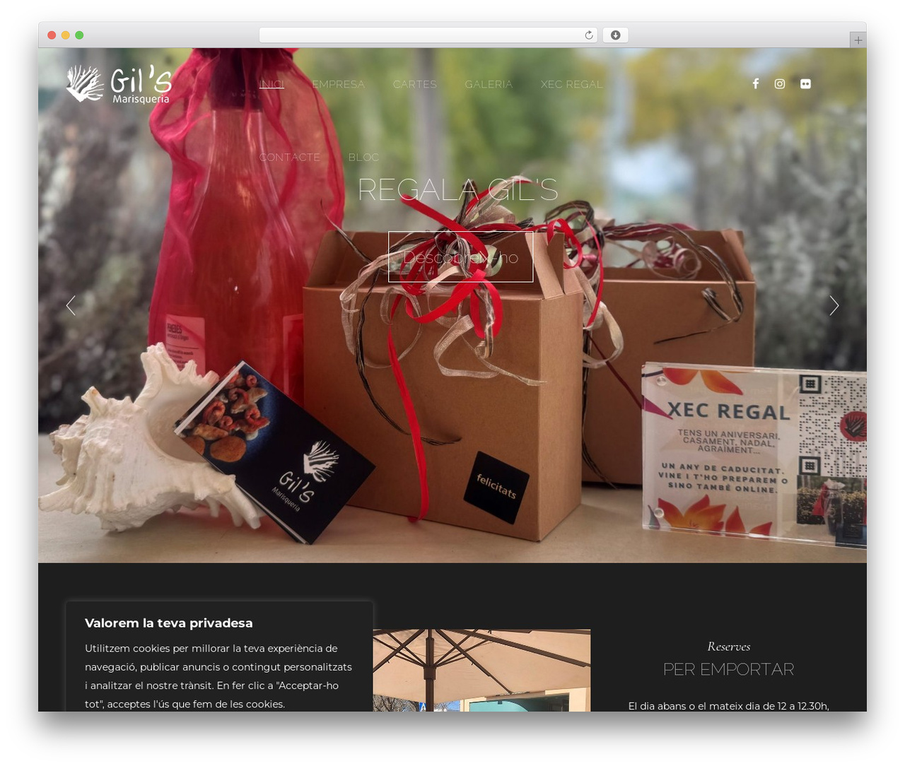 Theme WordPress Bridge - marisqueriagils.com Theme WordPress Bridge - marisqueriagils.com