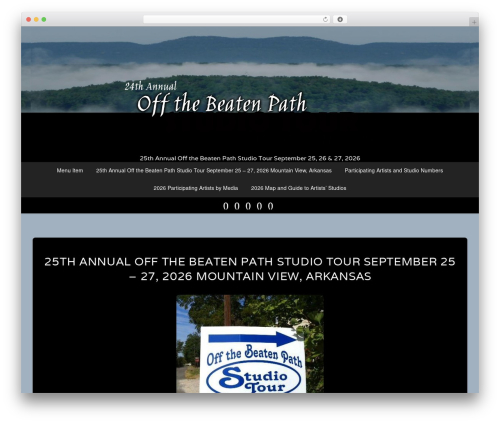 Theme WordPress Stacker - offthebeatenpathstudiotour.com