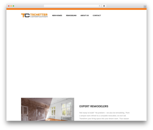 WordPress theme Cornerstone - tschetterconstruction.com