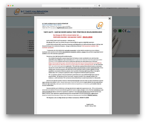 WordPress theme LEVELUP - btkalibrasyon.com.tr