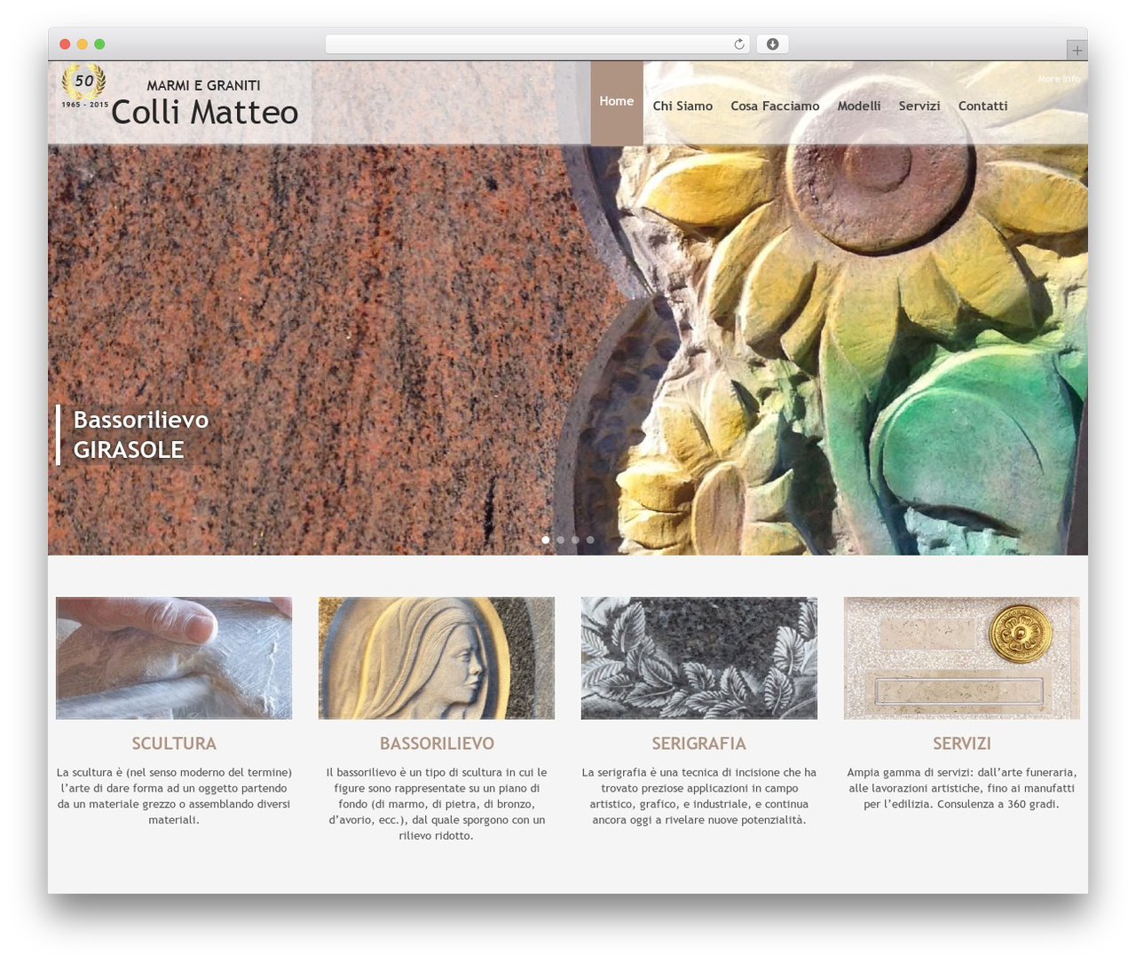 WordPress theme UnderStrap - collimatteo.it