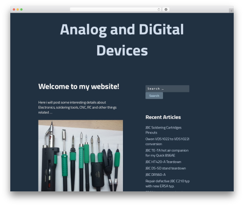 XSimply WordPress theme - adgd.ru
