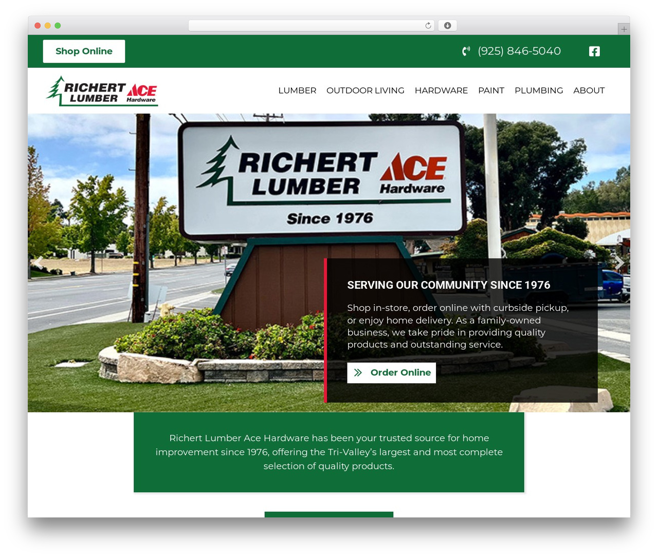 Beaver Builder Theme WordPress theme - richertlumber.com