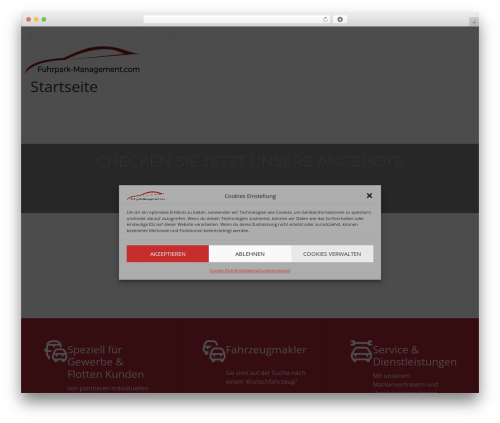 Portfolio for elementor WordPress plugin - fuhrpark-management.com