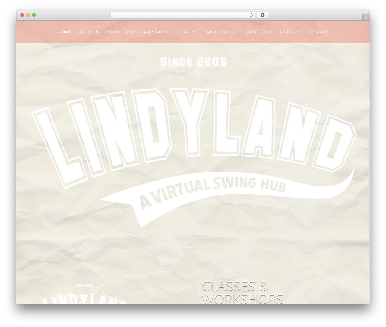 Divi WordPress theme - lindyland.com Divi WordPress theme - lindyland.com