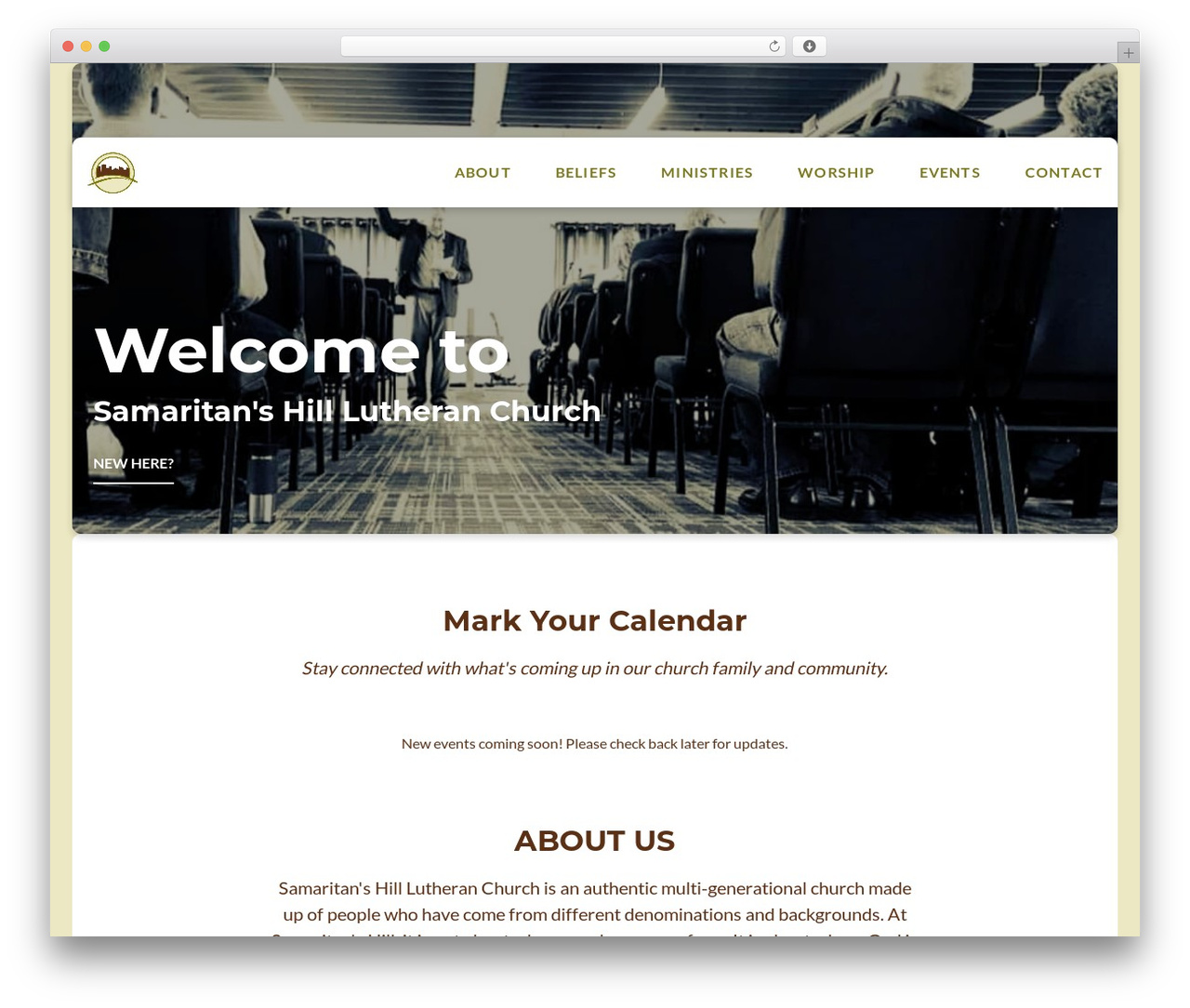Float WordPress theme - samaritanshill.com
