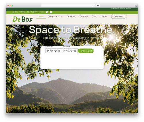 Hello Elementor WP theme - debos.co.za