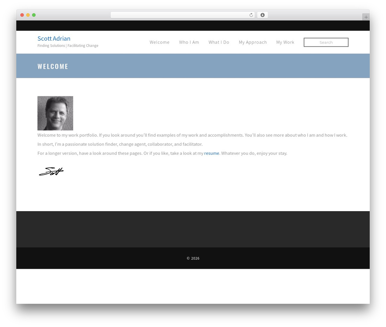 Keep Calm and E-Comm WordPress theme - scottadrian.com