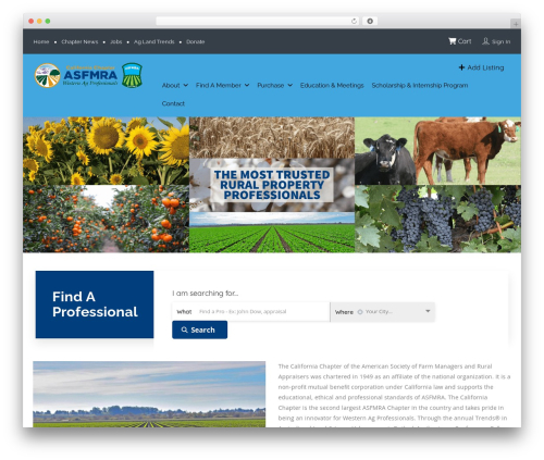 Listingpro theme WordPress - calasfmra.com