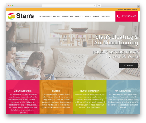 Reach Local WP theme - stanshvac.ca