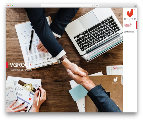 Theme WordPress Revolve - vgroup.com.co