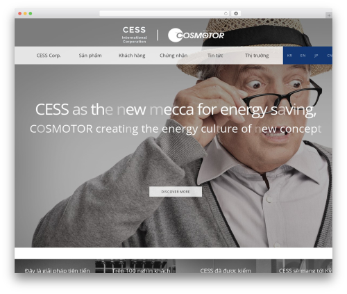 WordPress theme Cosmo - cess.vn