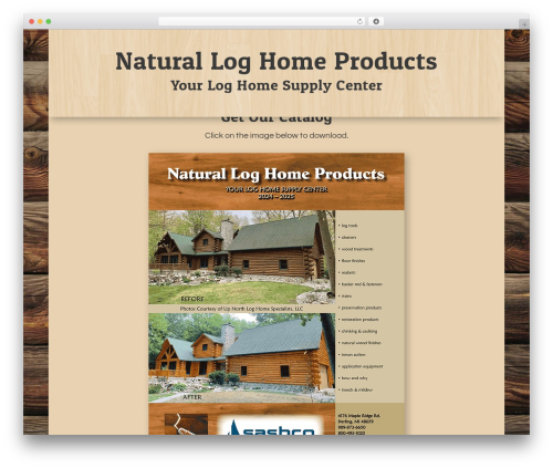 WordPress theme Divi - nlhproducts.com