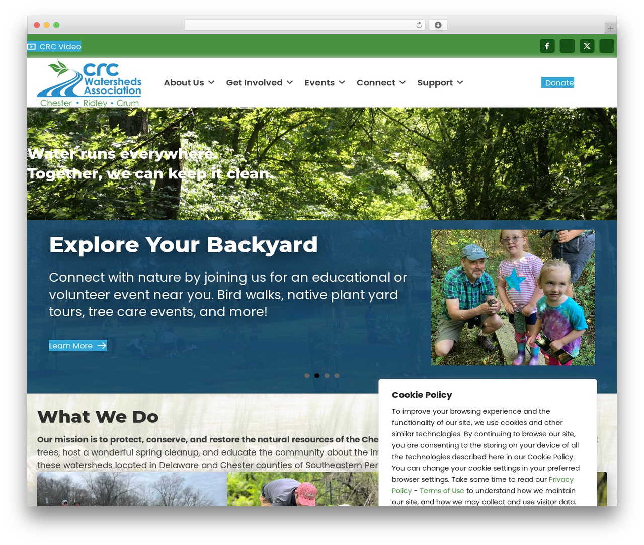 Beaver Builder Theme WordPress theme - crcwatersheds.org