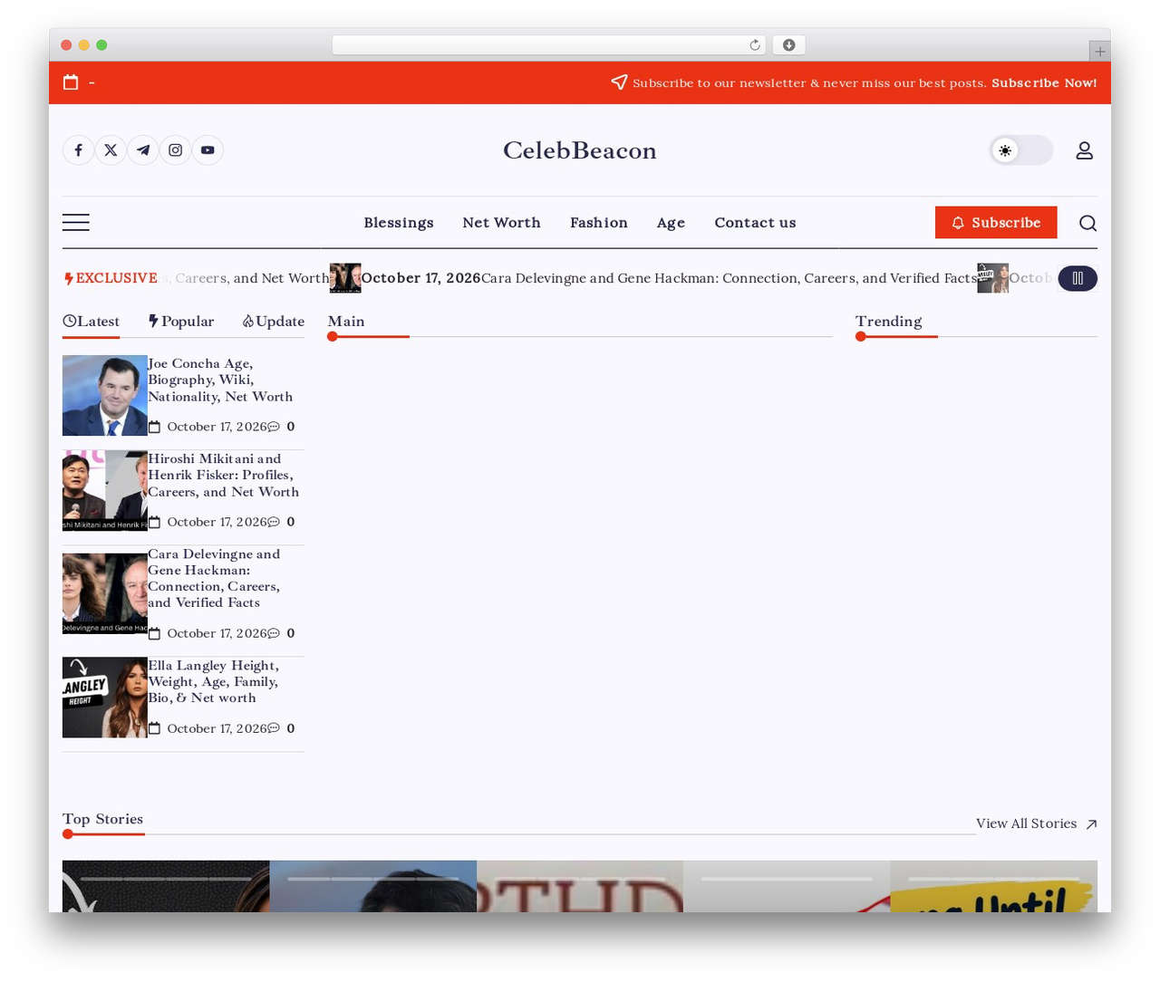 Blogsy News theme free download - celebbeacon.com Blogsy News theme free download - celebbeacon.com