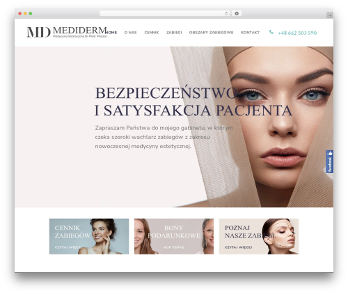 Arscode social slider v3.3.1 WordPress plugin - klinika-mediderm.pl