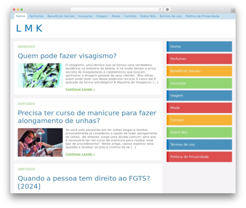 Centive One theme WordPress - lookmycloset.com.br