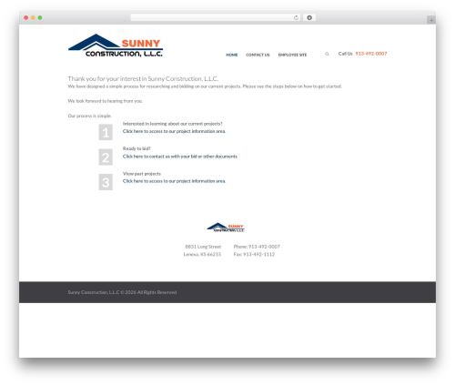 InsuRel WordPress theme - sunnyconst.com