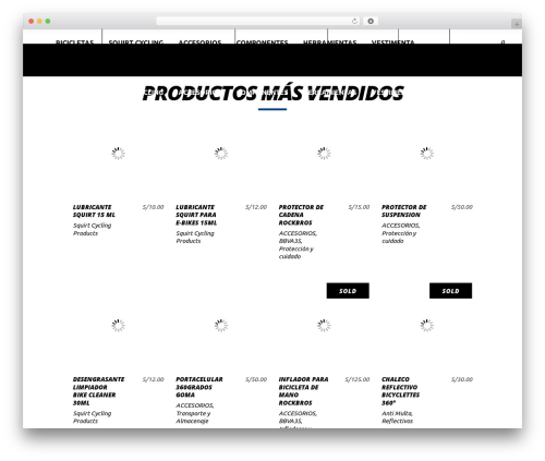 Klippe best WordPress theme - bicicentro.com.pe