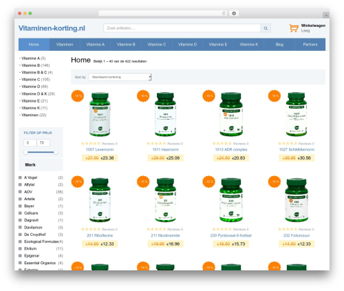 SalesZone theme WordPress - vitaminen-korting.nl SalesZone theme WordPress - vitaminen-korting.nl