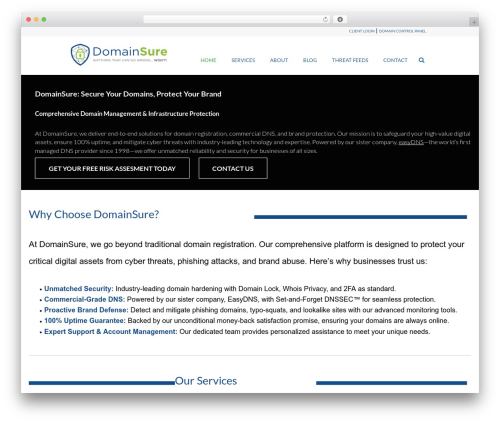 Theme WordPress Genesis - domainsure.com