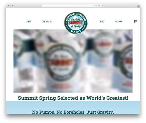 Theme WordPress Summit Spring - summitspring.com