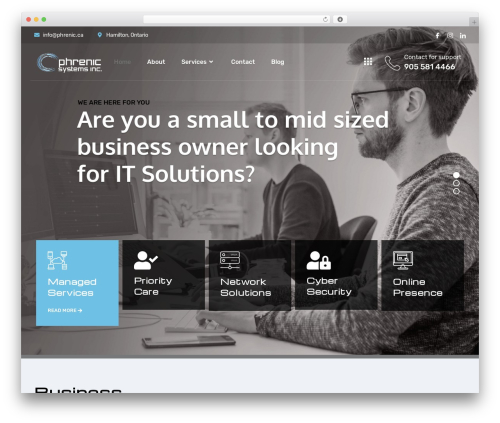 Blo essential WordPress plugin - phrenic.ca