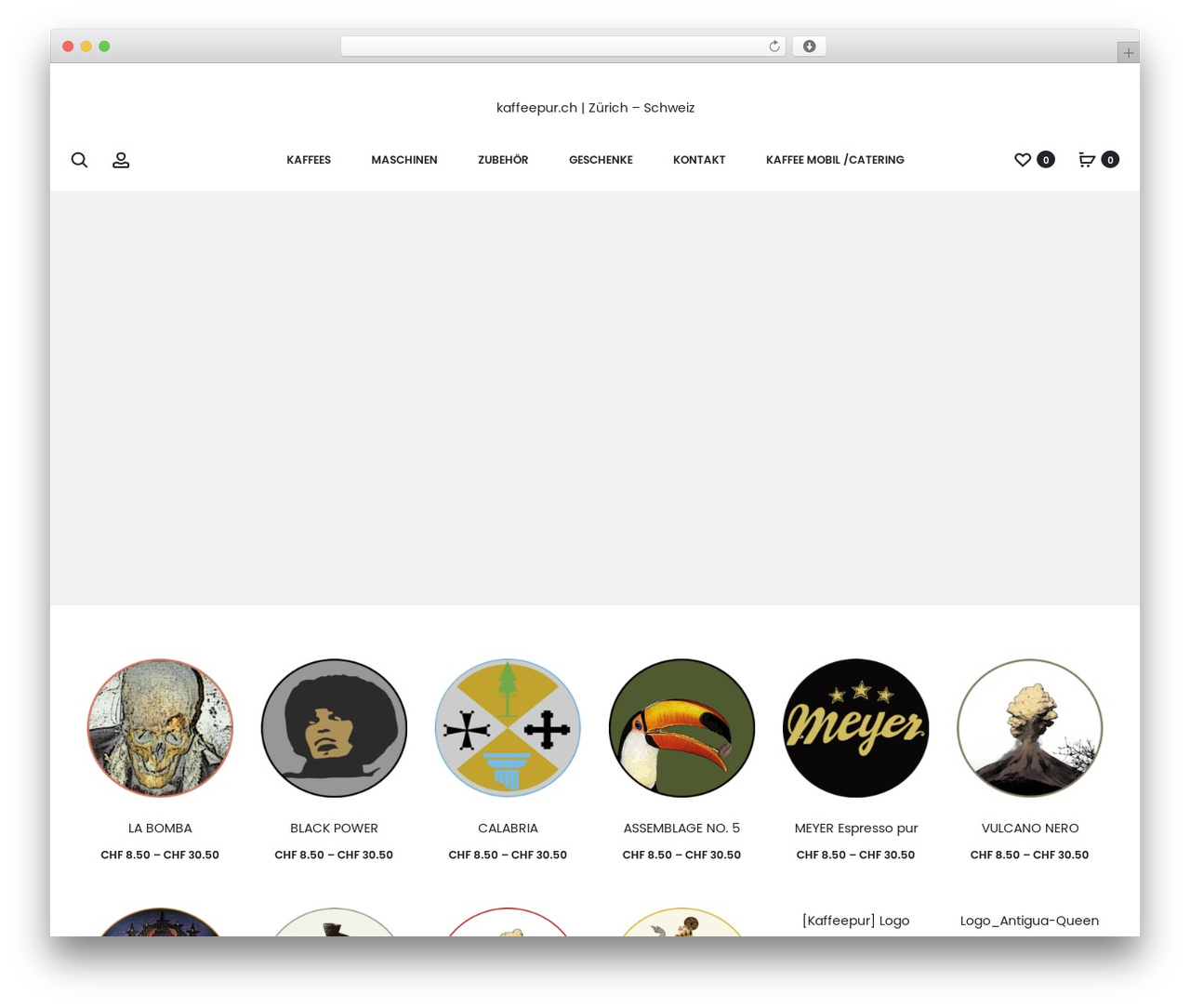 Theme WordPress Sober - kaffeepur.ch