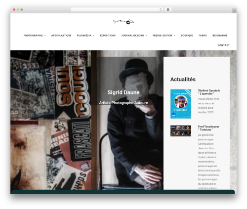 Uncode WordPress theme - daune.photo