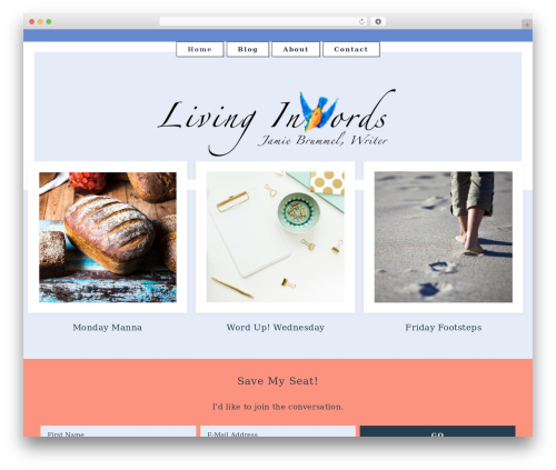 WordPress theme Anchored Theme - jamielinnbrummel.com