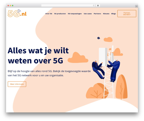 WordPress theme TeamCreative - 5g.nl