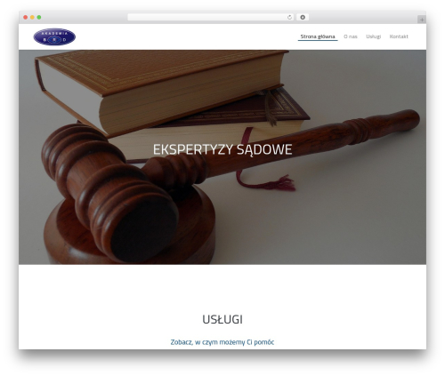 WordPress website theme brd - rzeczoznawcy.szczecin.pl