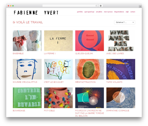 Workality Plus best WordPress theme - fabienneyvert.com