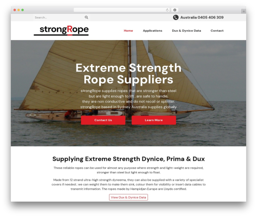 WP theme theme 2 - strongrope.com