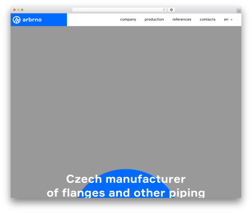 arBrno Theme WordPress theme - arbrno.com