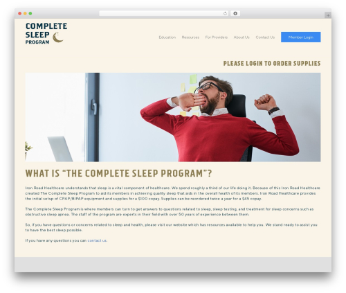 Complete Sleep Program Theme theme WordPress - thecompletesleepprogram.com