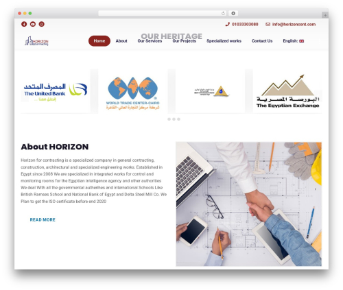 Dentro WP WordPress theme - horizoncont.com