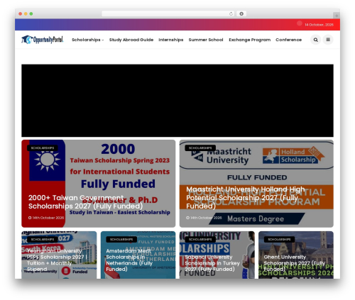 Disto best WordPress theme - opportunityportal.info