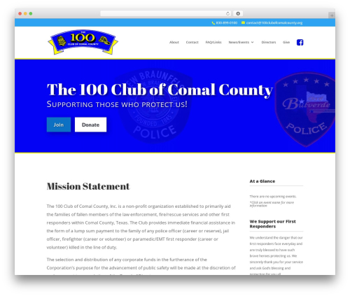Wppu preloader unlimited WordPress plugin - 100clubofcomalcounty.org
