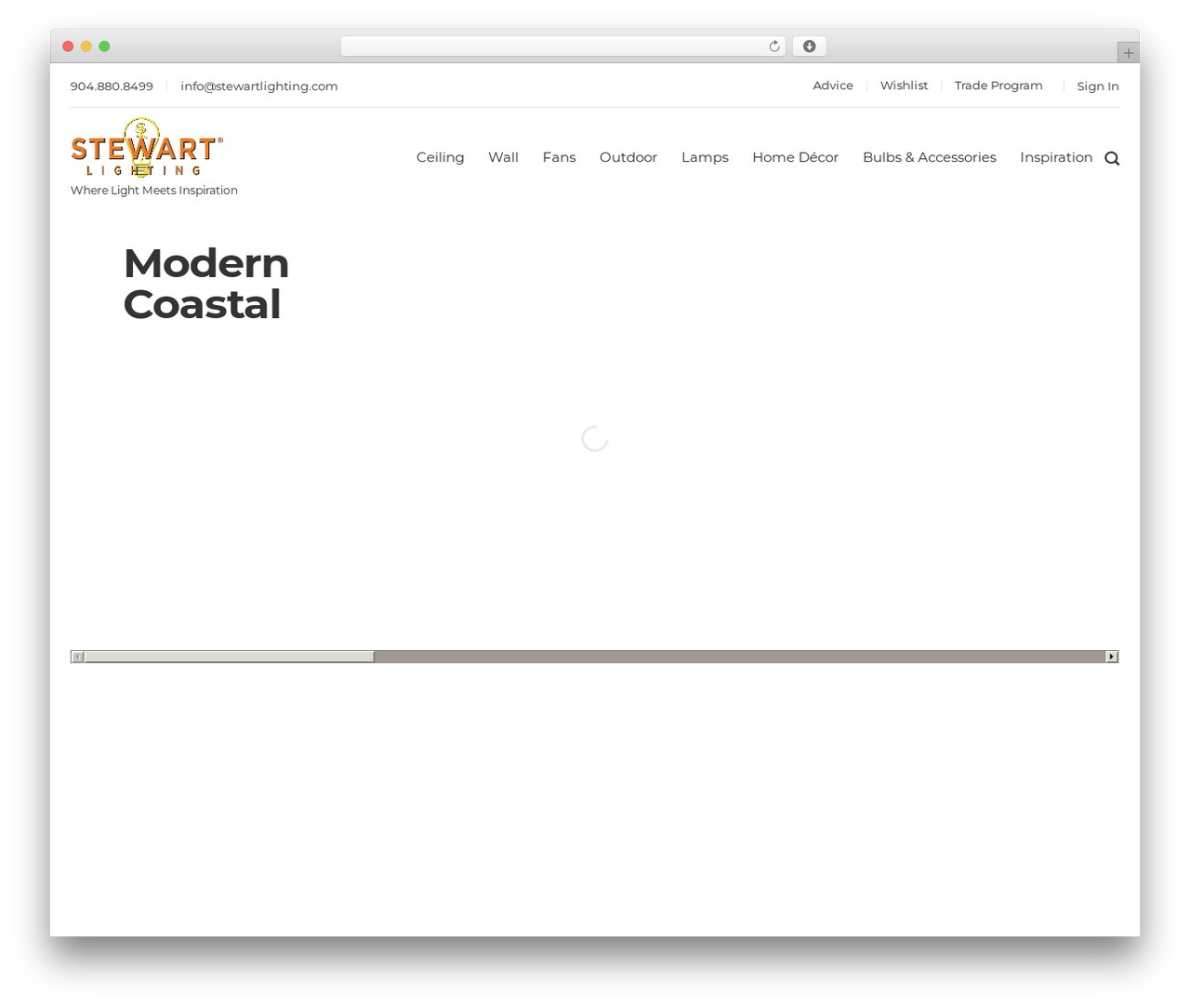 Flatsome WordPress theme - stewartlighting.com