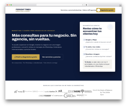 Hello Elementor WordPress theme - ferventtimes.com
