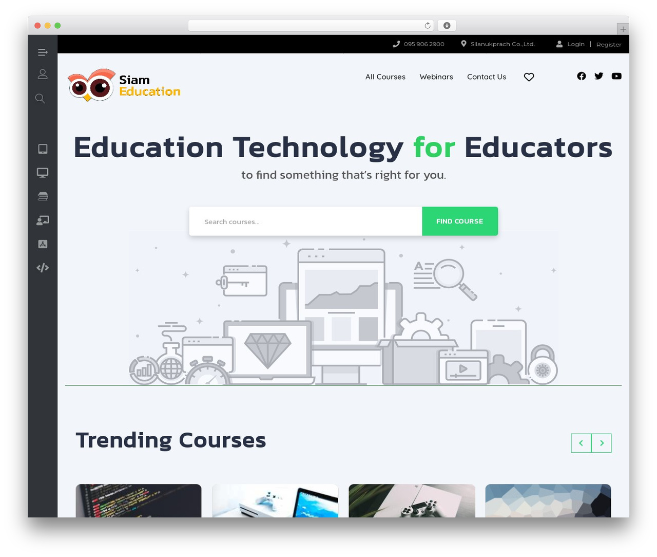 MasterStudy best WordPress theme - siameducation.net